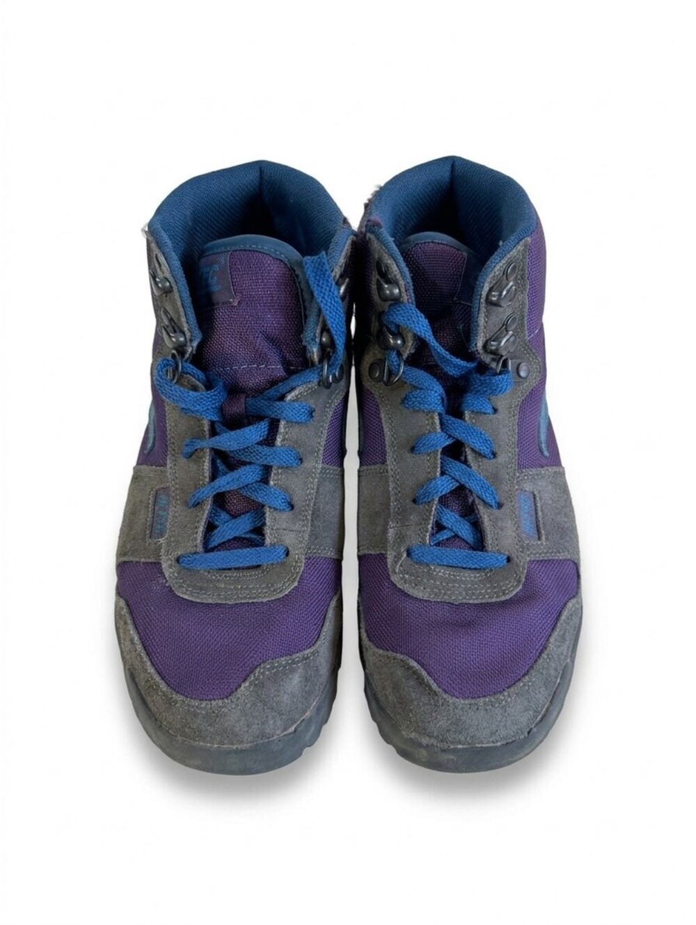 Hi-Tec Sierra Lite Original Hiking Boots Womens 7.5 Purple Grey Blue Gorpcore VG